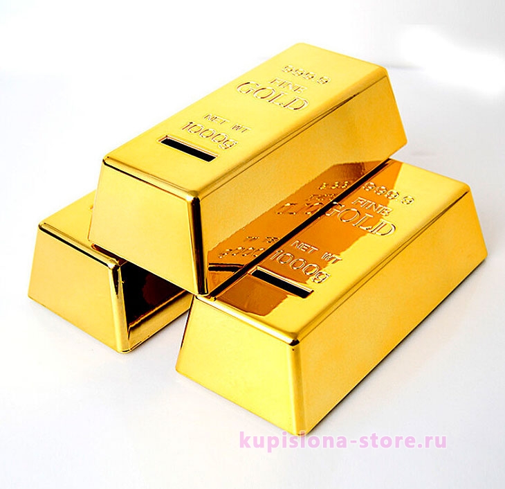 Копилка «Gold bullion»