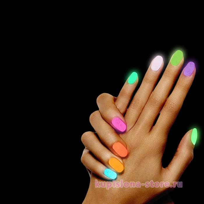 Флуоресцентный гель-лак для ногтей