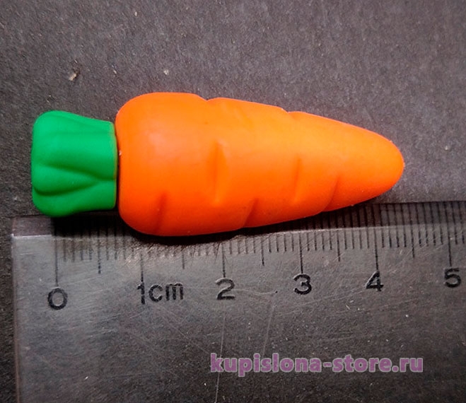 Набор стирательных резинок «Морковь»