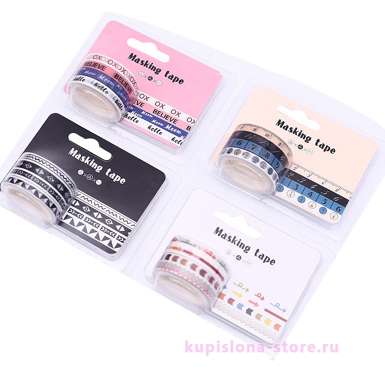 Декоративный скотч «Masking tape» Декоративный скотч «Masking tape»