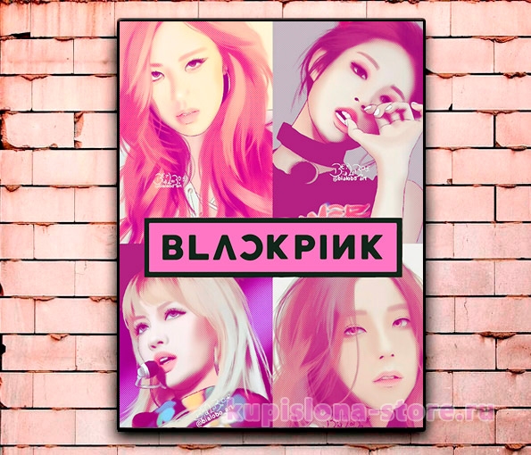 Постер «Blackpink» средний Постер «Blackpink» средний