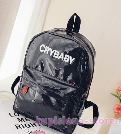 Голографический рюкзак «Crybaby»