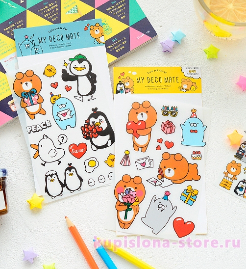 Наклейки «My deco mate» Наклейки «My deco mate»