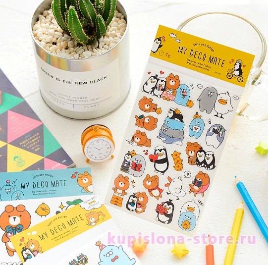 Наклейки «My deco mate» Наклейки «My deco mate»