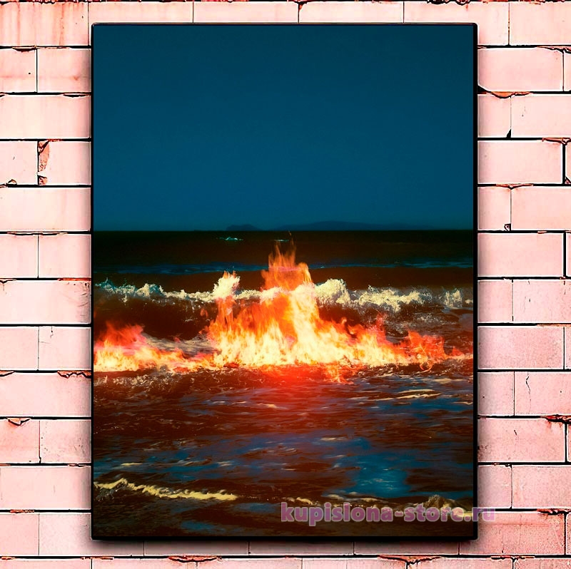 Постер «Fire wave» Постер «Fire wave»