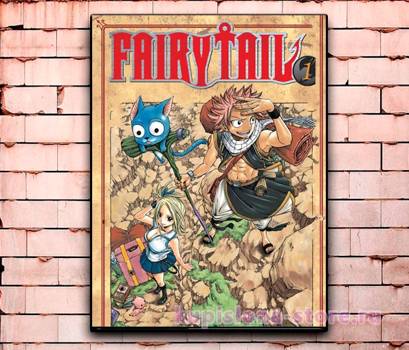Постер «Fairy Tail» средний