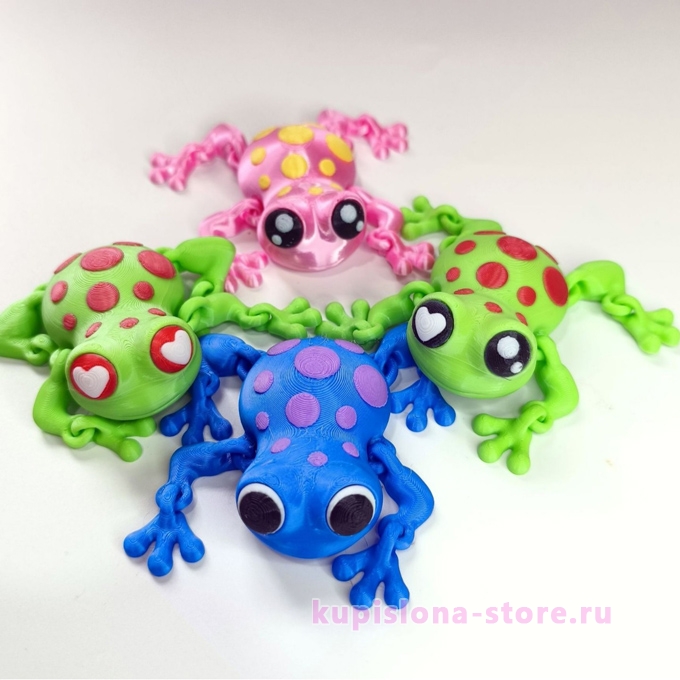 Игрушка «3d frog» Игрушка «3d frog»