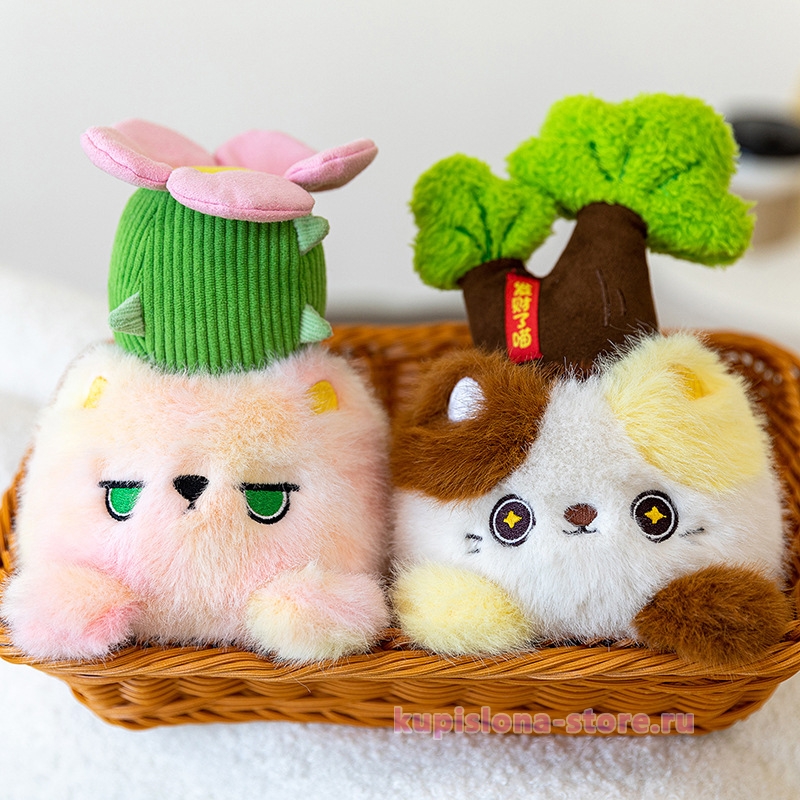 Игрушка мягконабивная «Котоцветок» Игрушка мягконабивная «Котоцветок»