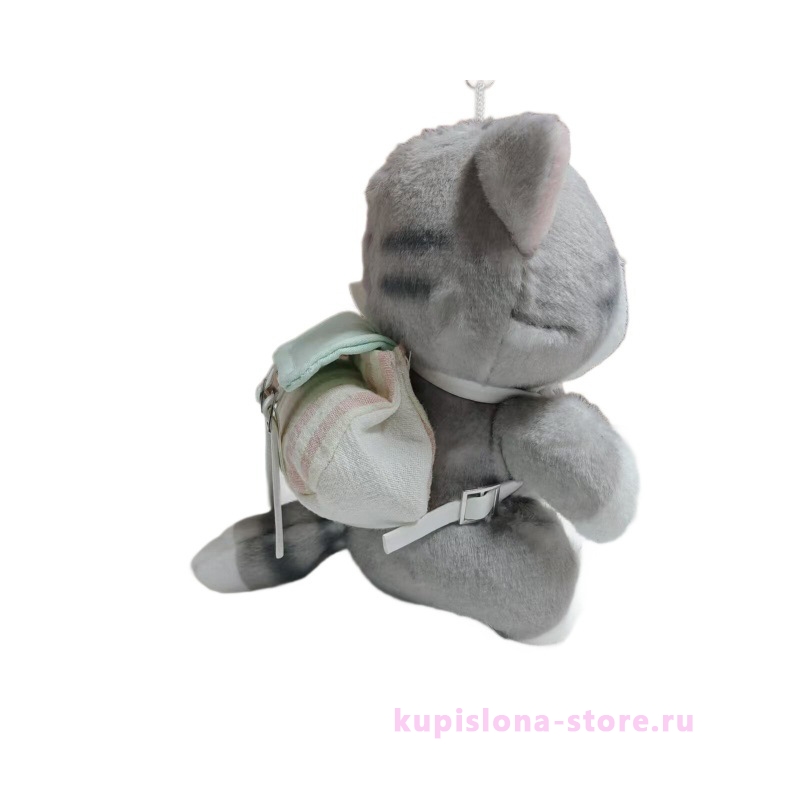 Игрушка мягконабивная «Серый кот» Игрушка мягконабивная «Серый кот»