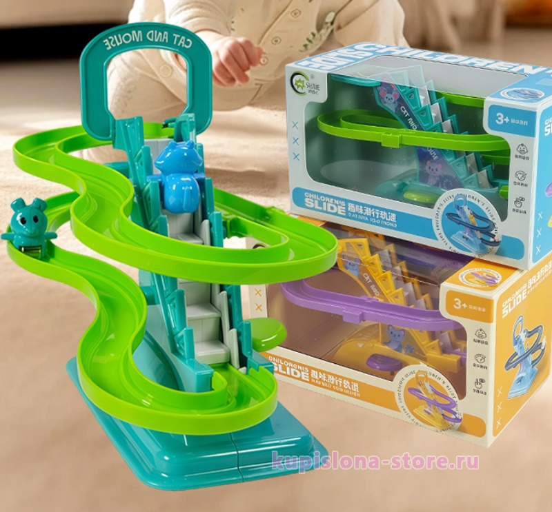 Игрушка «Весёлая горка» Игрушка «Весёлая горка»