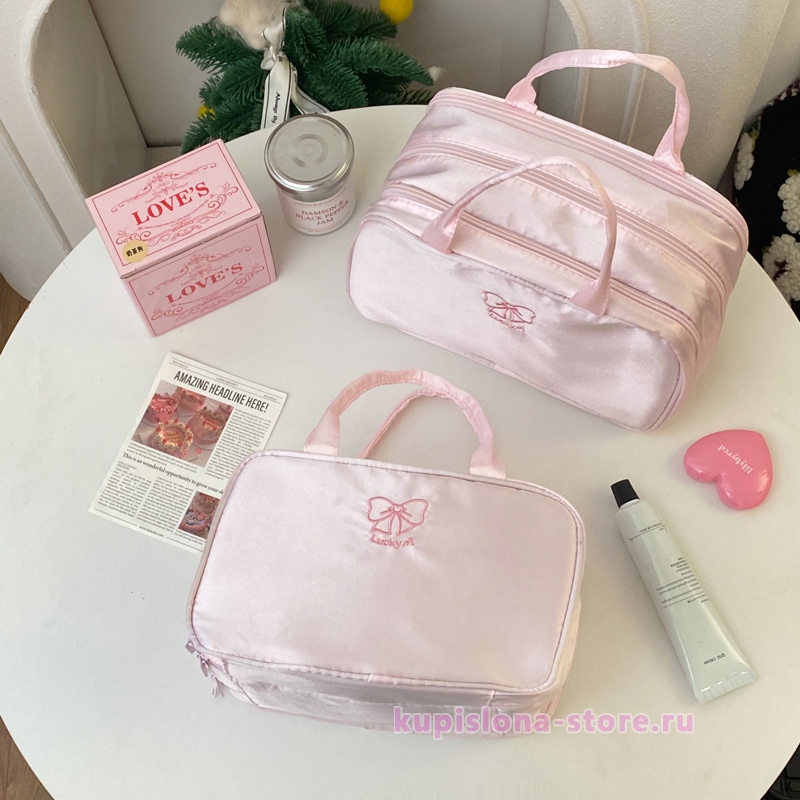 Косметичка «Pink bow» Косметичка «Pink bow»