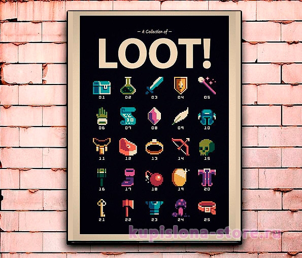 Постер «Loot» большой Постер «Loot» большой