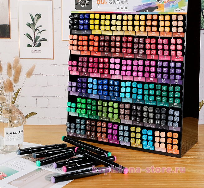 Двусторонний маркер «Black» Двусторонний маркер «Black»