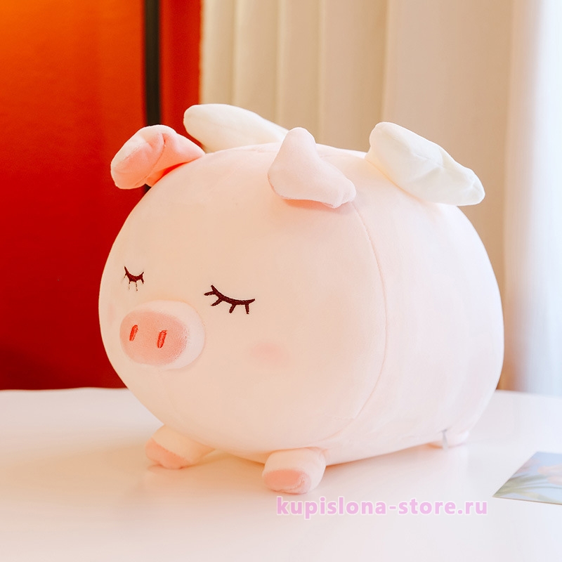 Мягкая игрушка «Angel pig» 75 см Мягкая игрушка «Angel pig» 75 см