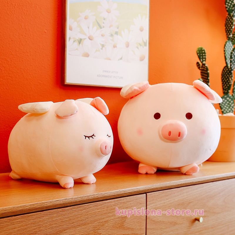 Мягкая игрушка «Angel pig» 75 см Мягкая игрушка «Angel pig» 75 см