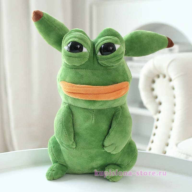 Мягкая игрушка «Droll frog» Мягкая игрушка «Droll frog»