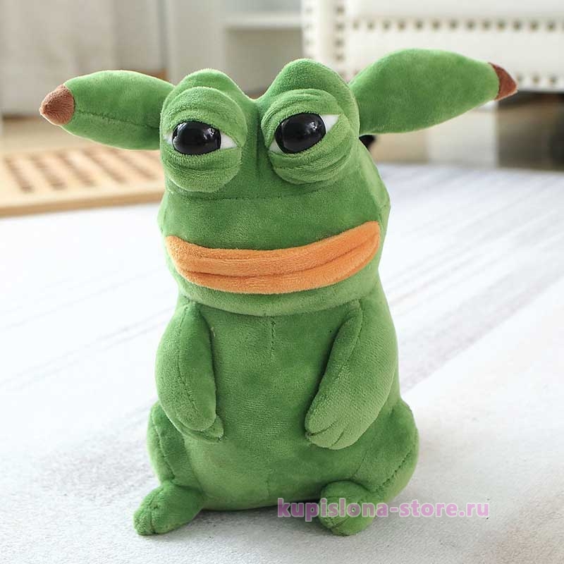 Мягкая игрушка «Droll frog» Мягкая игрушка «Droll frog»