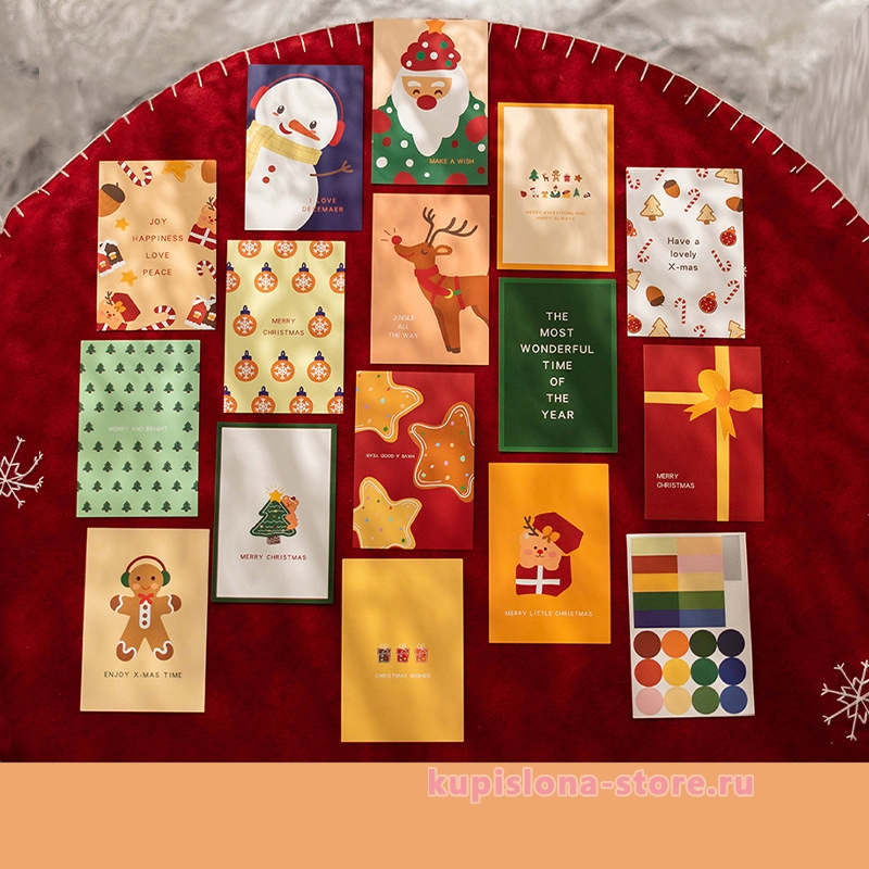Набор карточек «Merry christmas» Набор карточек «Merry christmas»