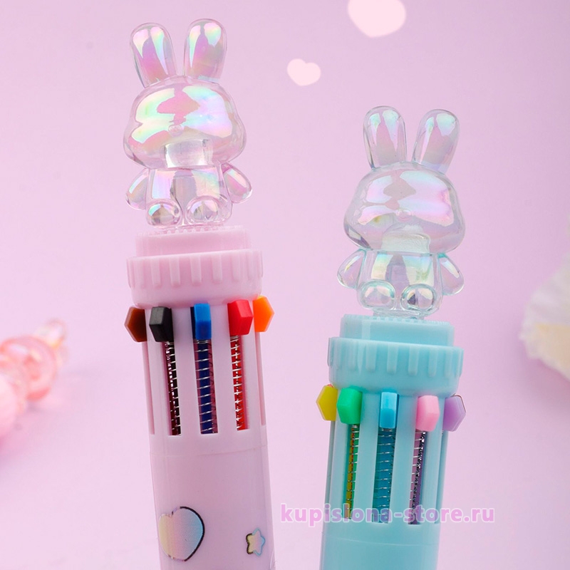 Ручка с 10-ю стержнями «Crystal rabbit» Ручка с 10-ю стержнями «Crystal rabbit»