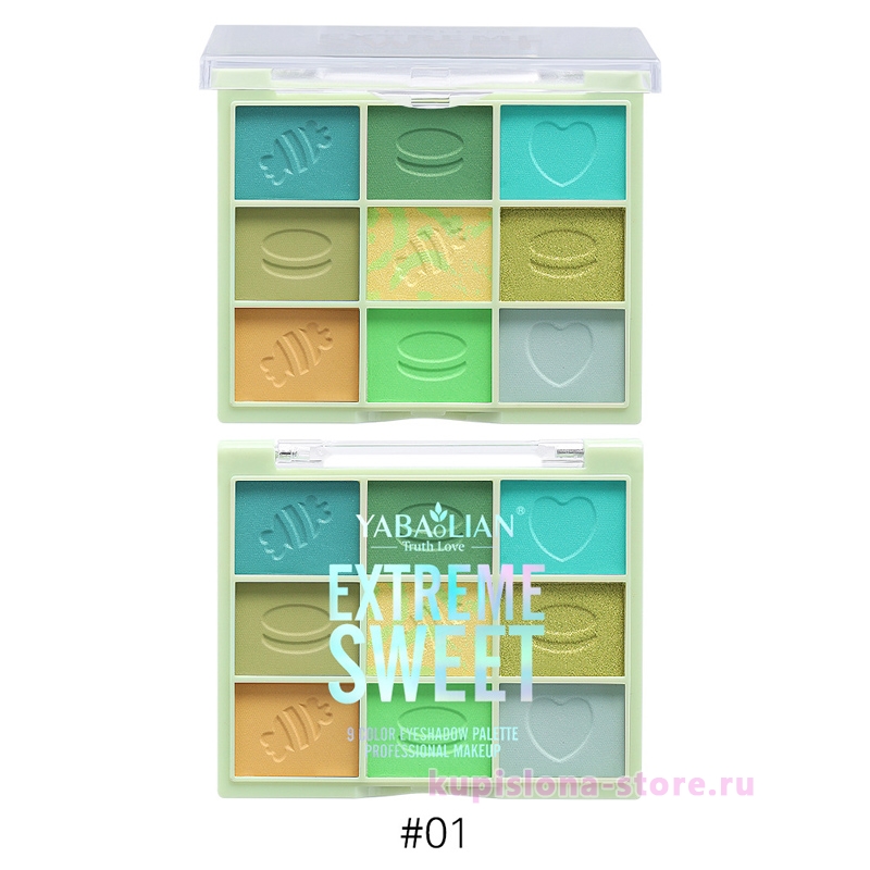 Палетка теней «Extreme sweet» Палетка теней «Extreme sweet»