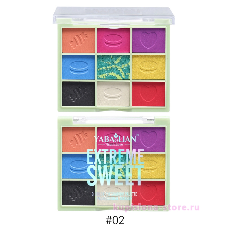 Палетка теней «Extreme sweet» Палетка теней «Extreme sweet»