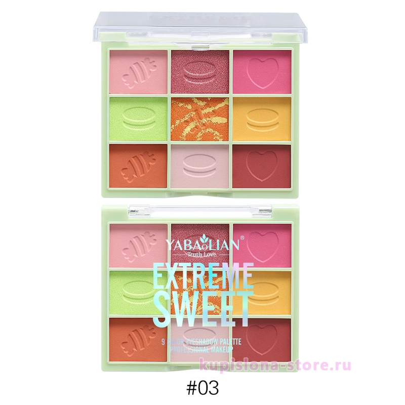 Палетка теней «Extreme sweet» Палетка теней «Extreme sweet»