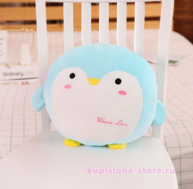 Мягкая игрушка «Голубой пингвиненок» Мягкая игрушка «Голубой пингвиненок»