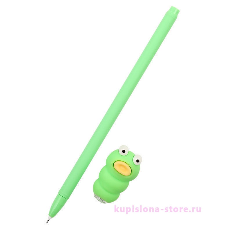 Ручка «Little green worm»