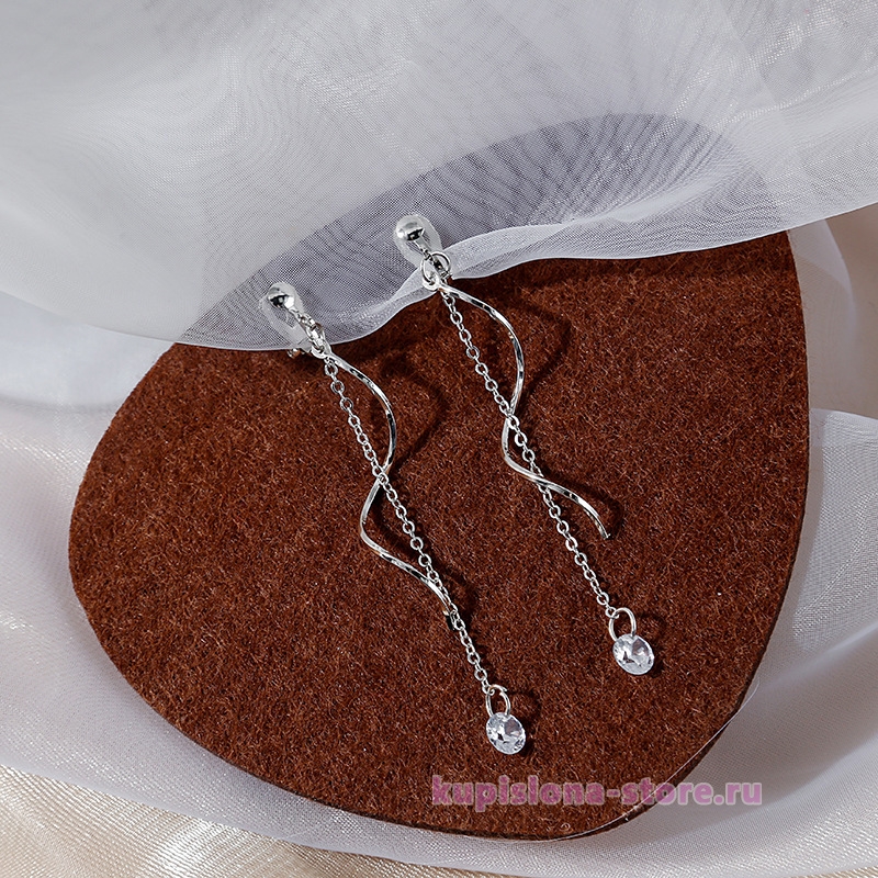 Серьги «Spiral needle» Серьги «Spiral needle»