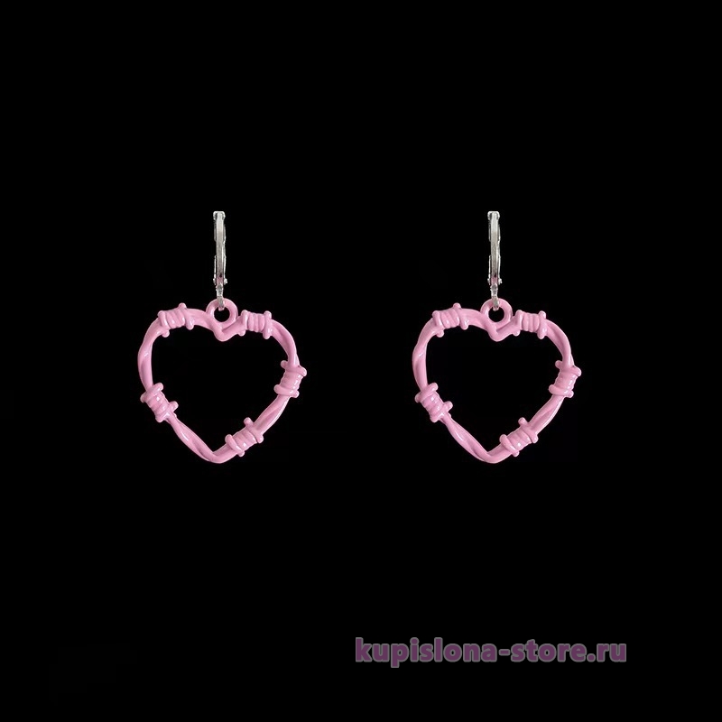 Серьги «Spiky heart» Серьги «Spiky heart»
