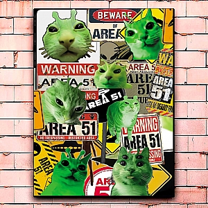 Постер «Alien cat» Постер «Alien cat»