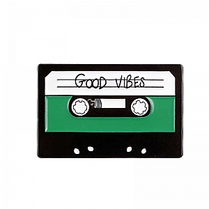 Брошь-значок «Good vibes»