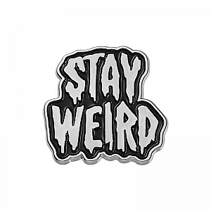 Брошь-значок «Stay weird»