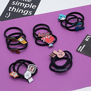 Набор резинок для волос «BT21» Набор резинок для волос «BT21»