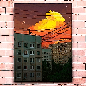 Постер «Городская ночь»