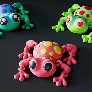 Игрушка «3d frog» Игрушка «3d frog»