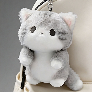 Игрушка мягконабивная «Серый кот» Игрушка мягконабивная «Серый кот»