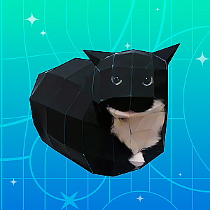 Бумажный конструктор «Maxwell Cat»