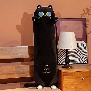 Мягкая игрушка-подушка «Длинный кот» 130 см