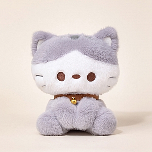 Мягкая игрушка «Серый котик»
