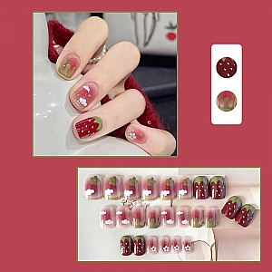 Набор накладных ногтей «Strawberry»