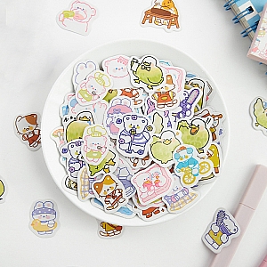 Набор наклеек «Playful rabbit» Набор наклеек «Playful rabbit»