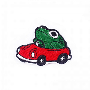 Нашивка «Frog in the car»