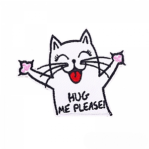 Нашивка «Hug me»