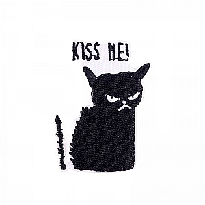 Нашивка «Kiss me»