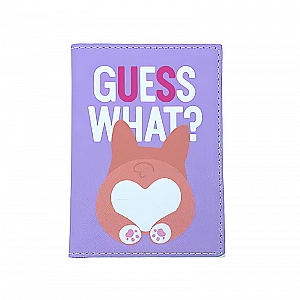 Обложка на паспорт «Guess what»