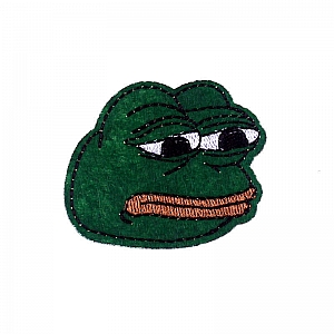 Нашивка «Pepe the frog» Нашивка «Pepe the frog»
