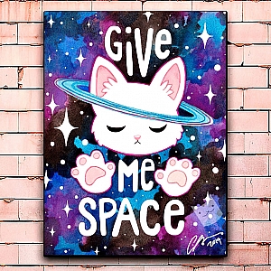 Постер «Give me space» средний