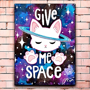 Постер «Give me space» большой