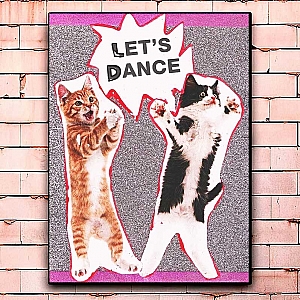 Постер «Let's dance» большой